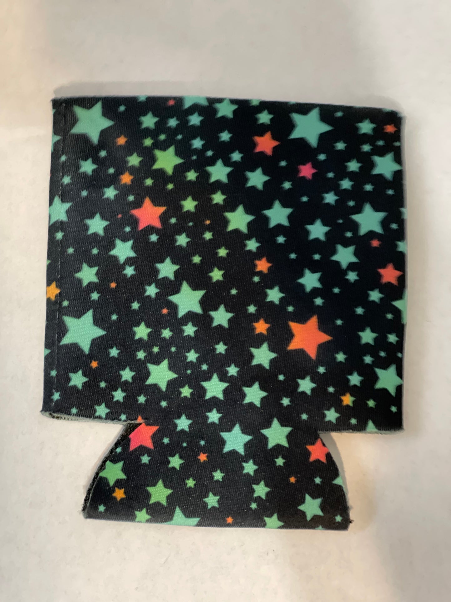 Neon Stars Koozie