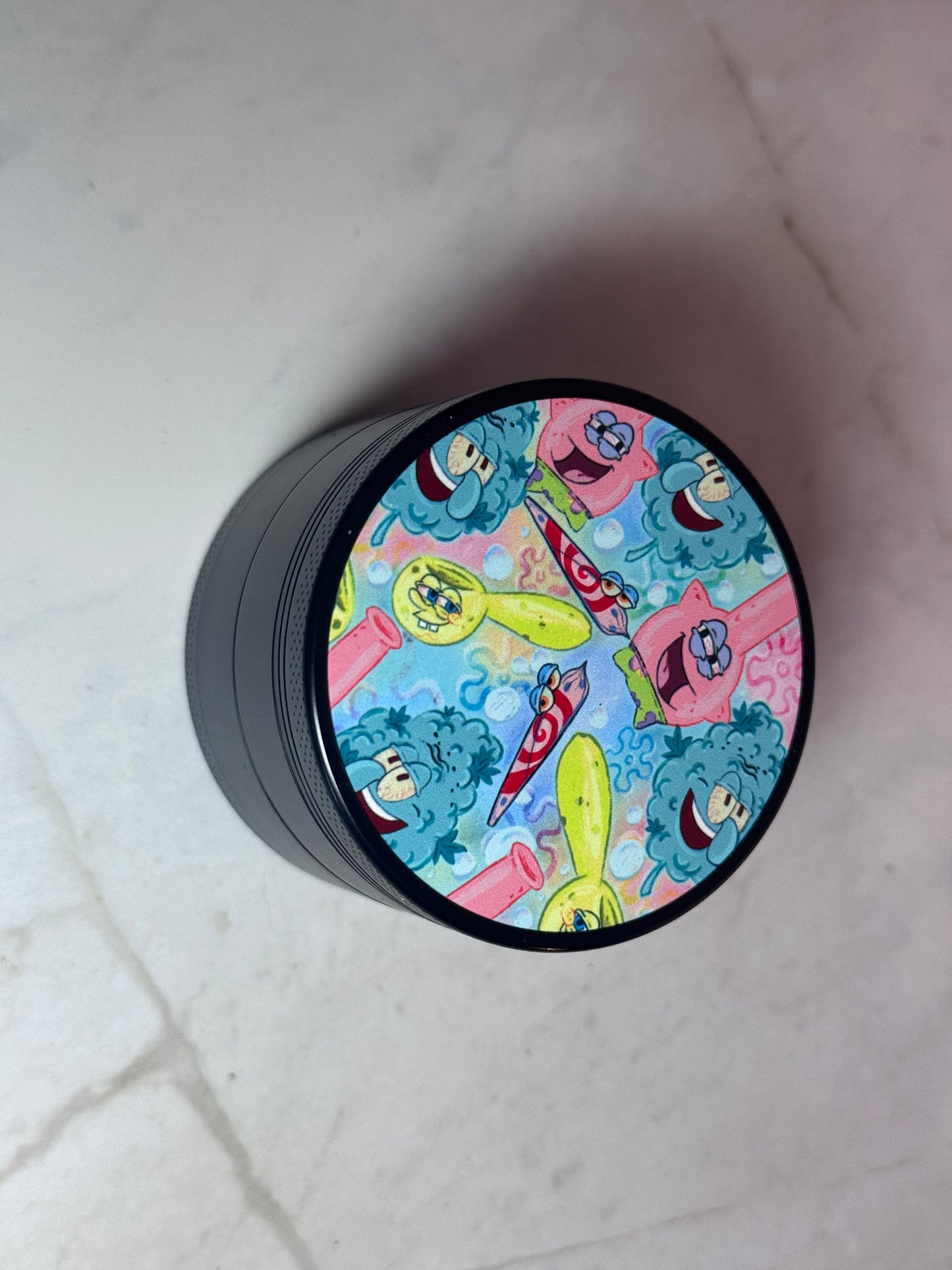 Sponge Bong Herb Grinder