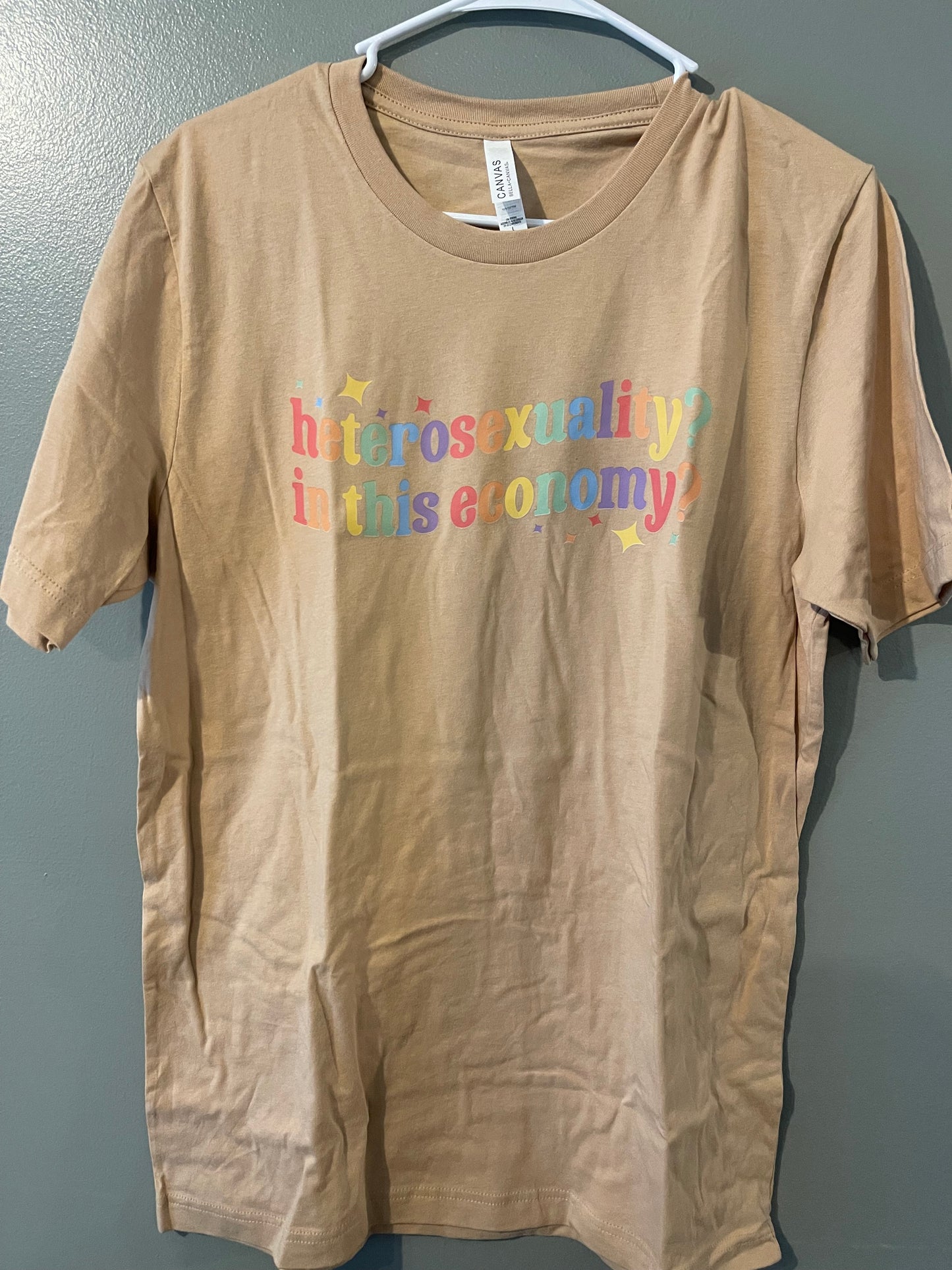 Heterosexuality? Size Large tee