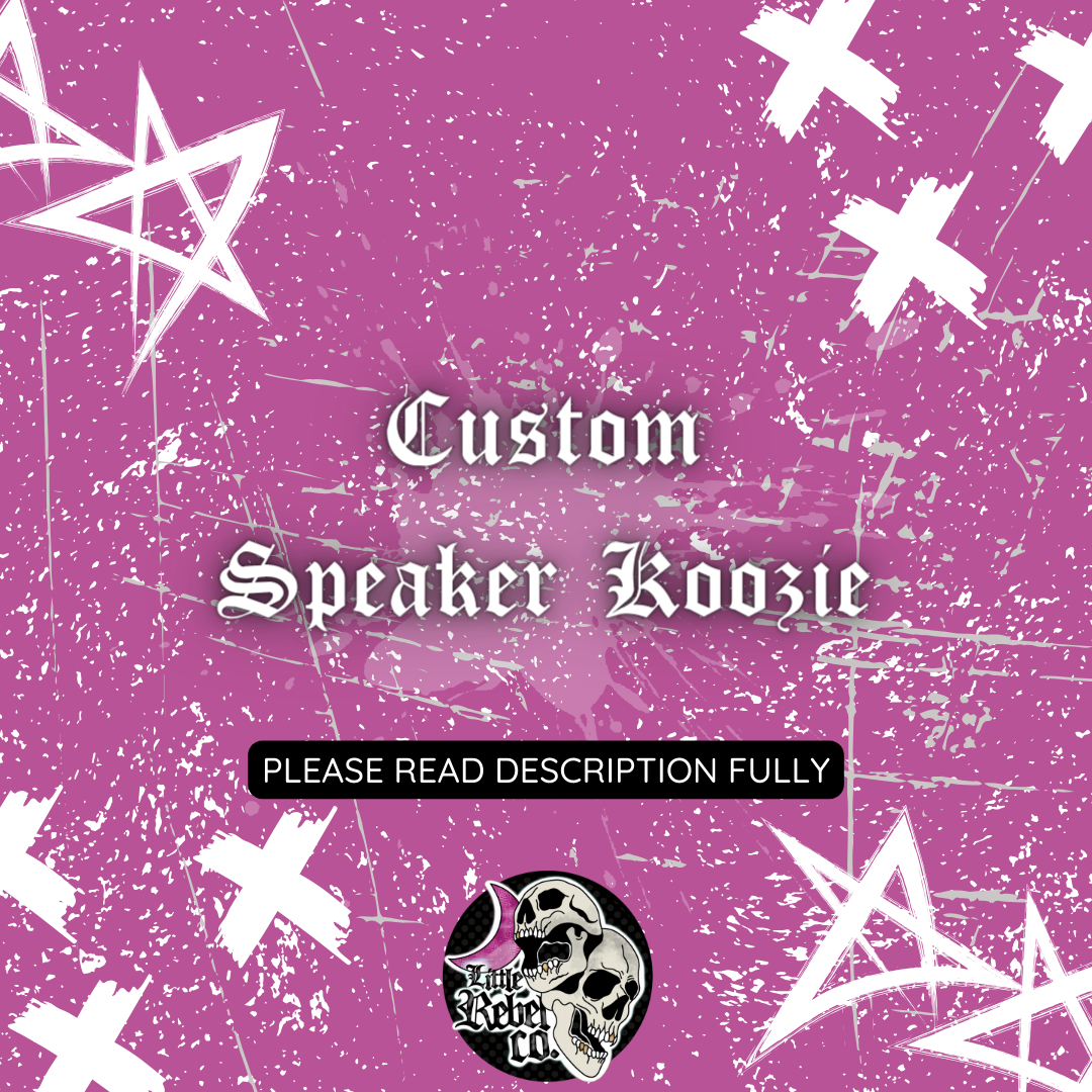 Custom Speaker Koozie