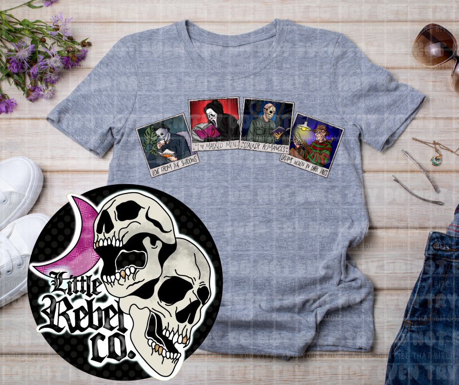Masked Men Polaroids Tee
