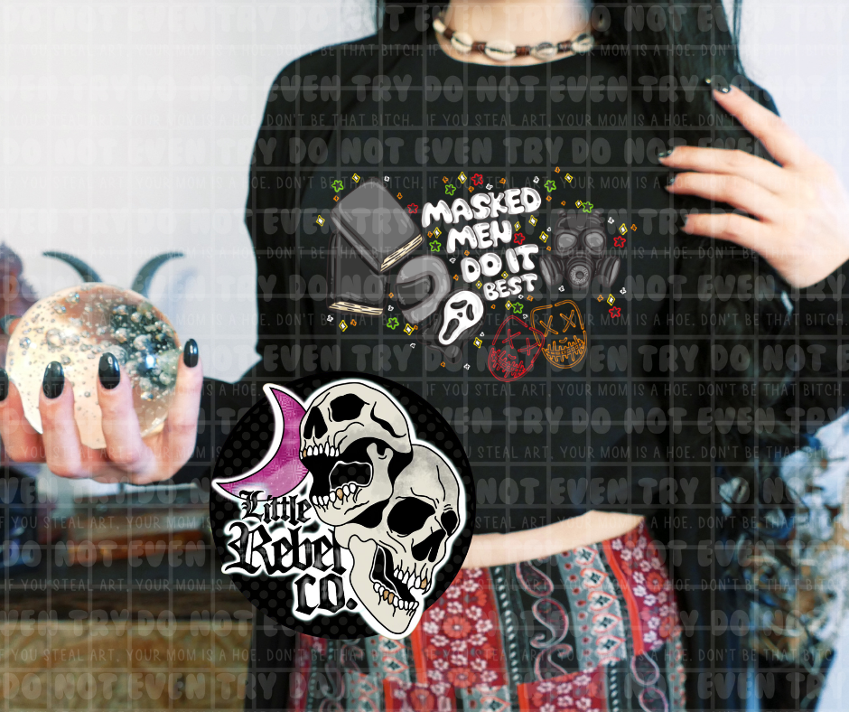 Masked Men Do It Best Tee