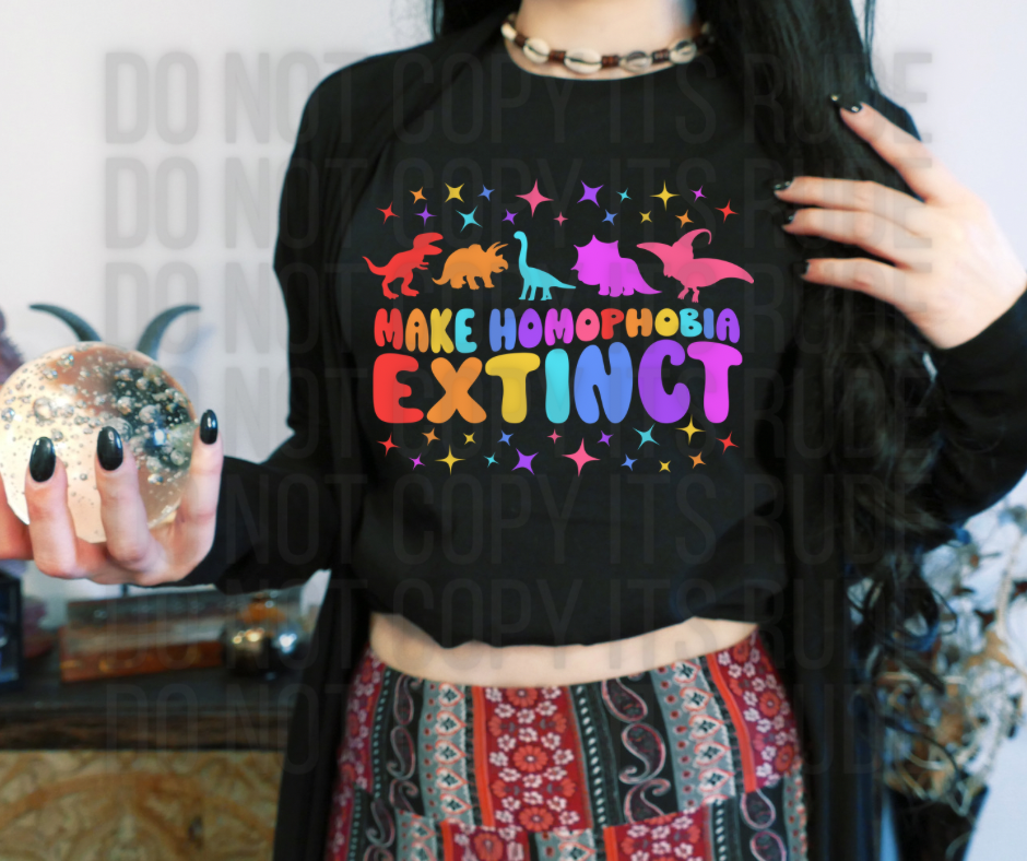 Make Homophobia Extinct Tee