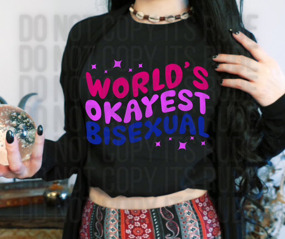 Worlds Okayest Bisexual Tee