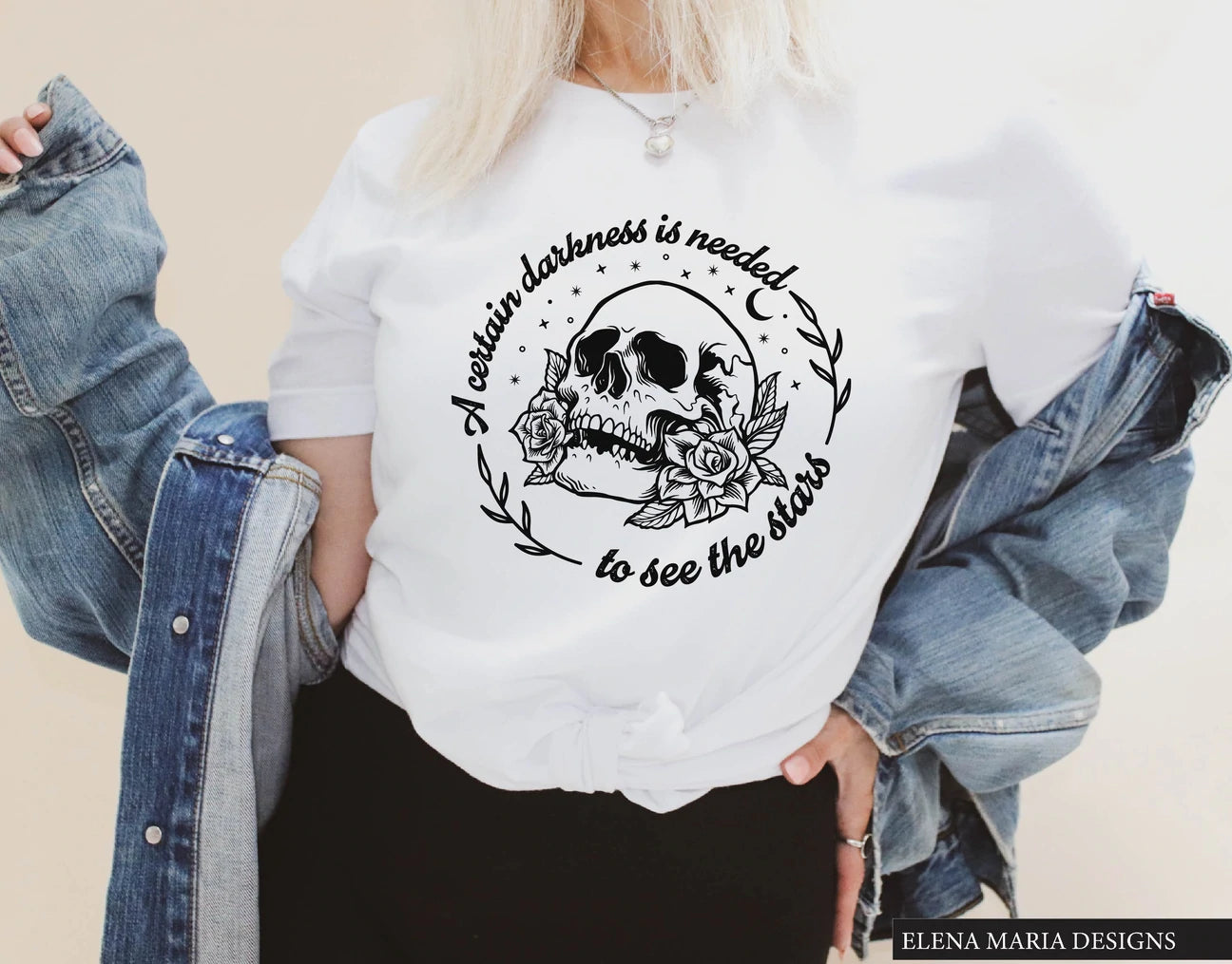 A Certain Darkness Is Needed To See The Stars