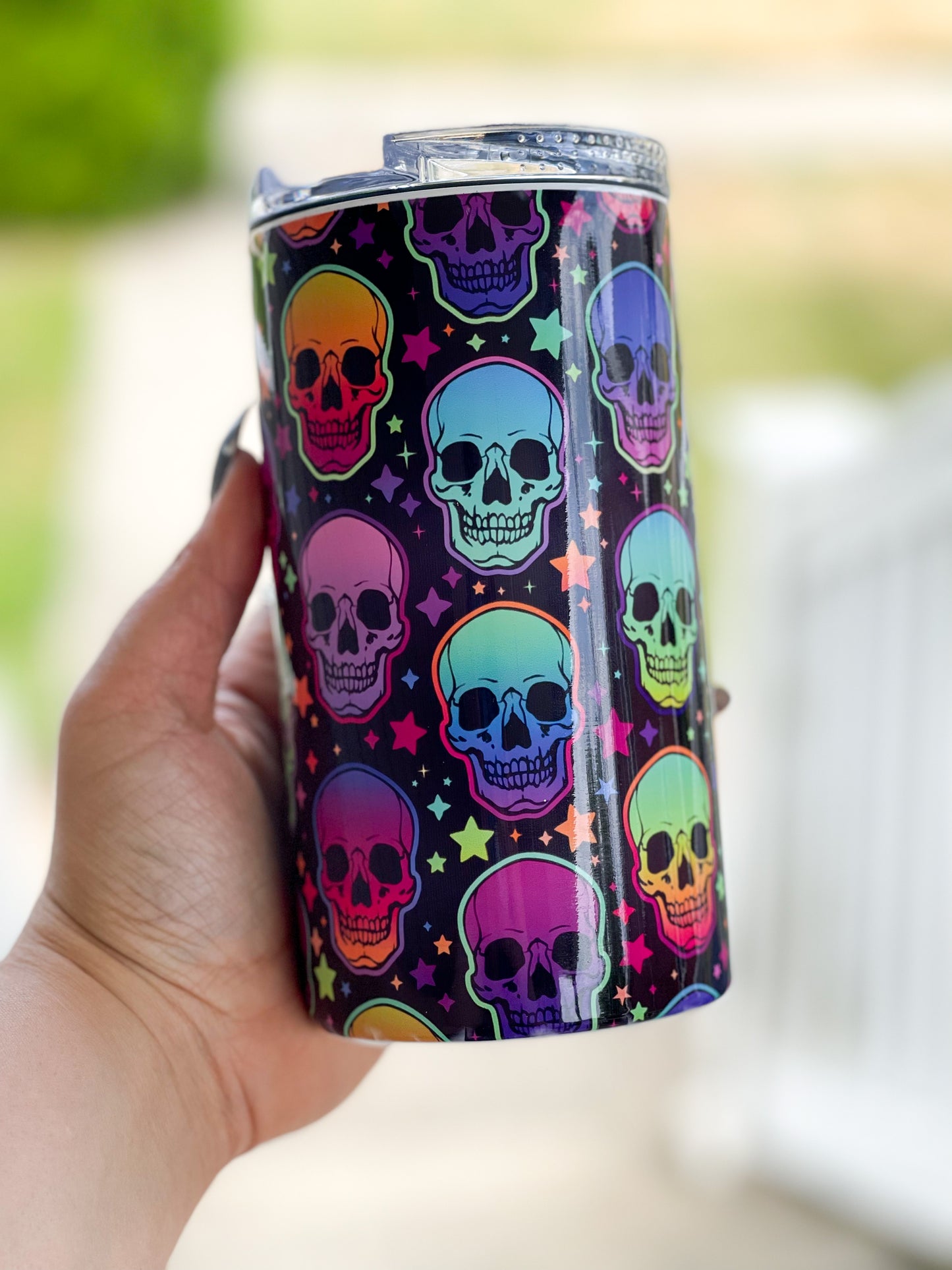 Neon Skulls