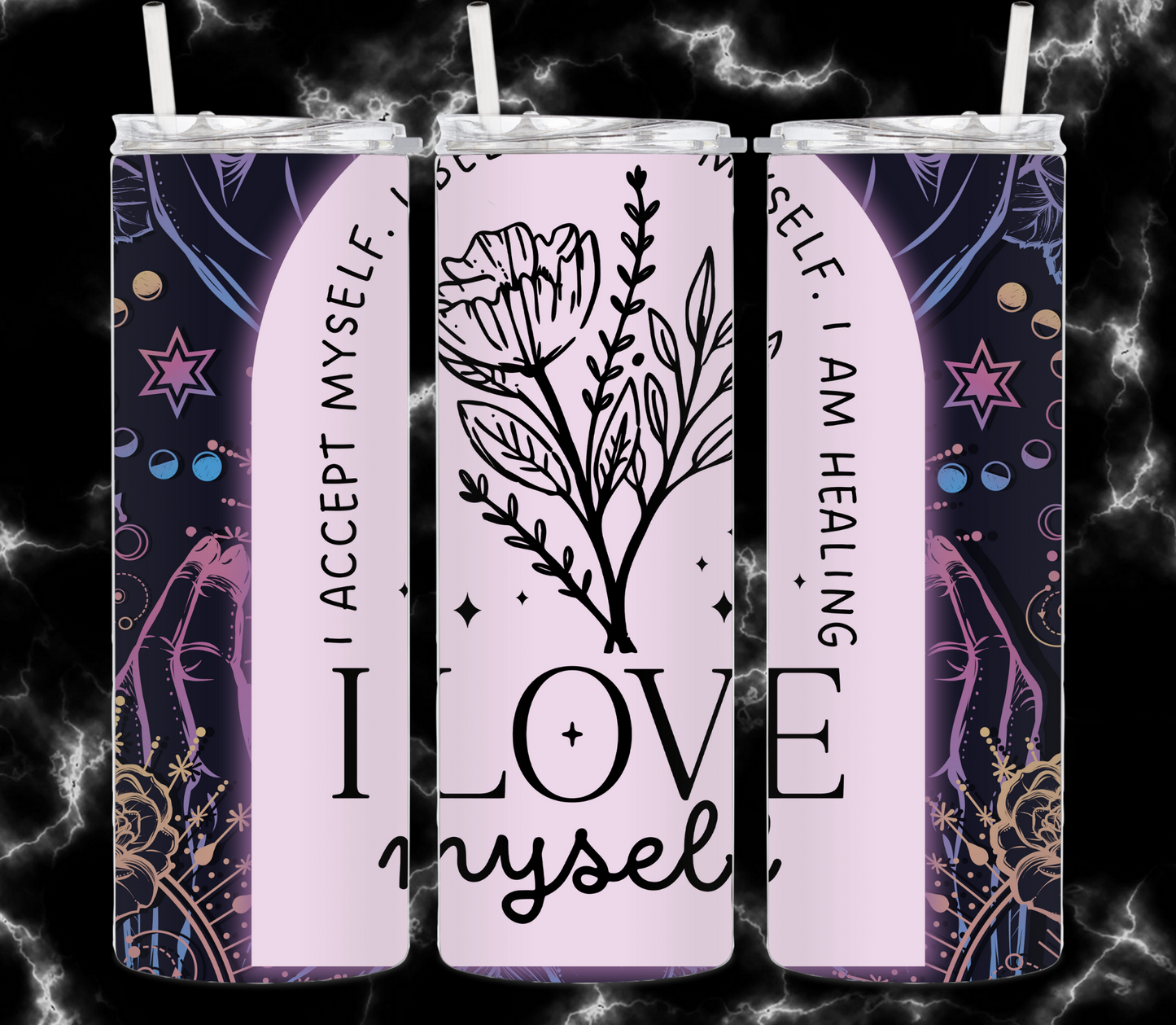 I Love Myself Tumbler