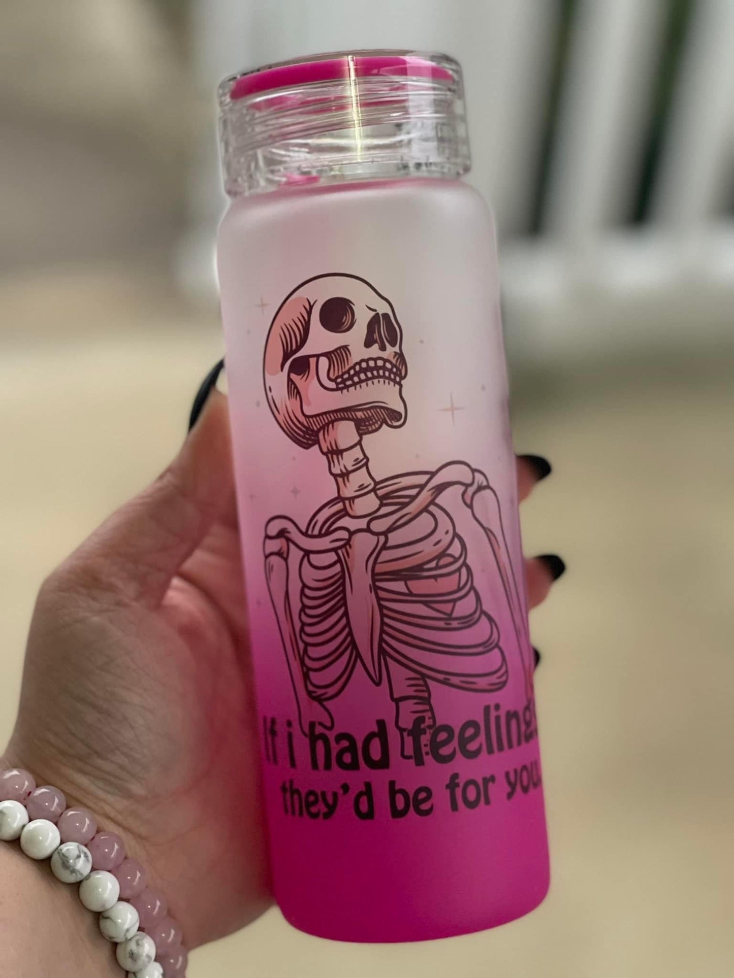 Custom Can Glass/Water Bottle