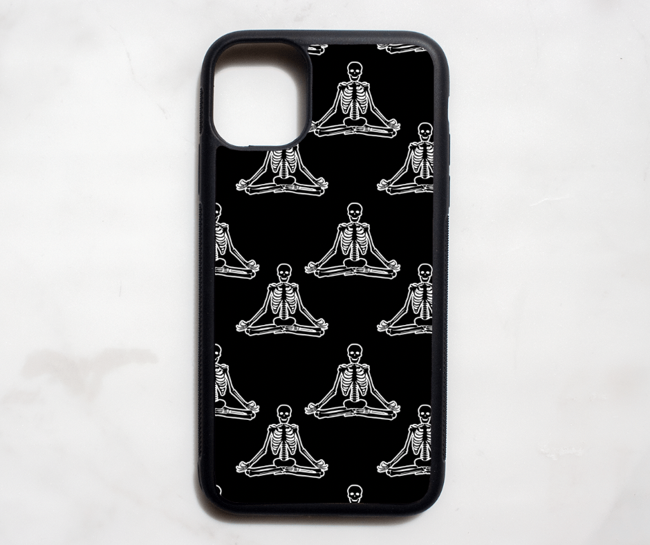 Skellie Yoga Phone Case