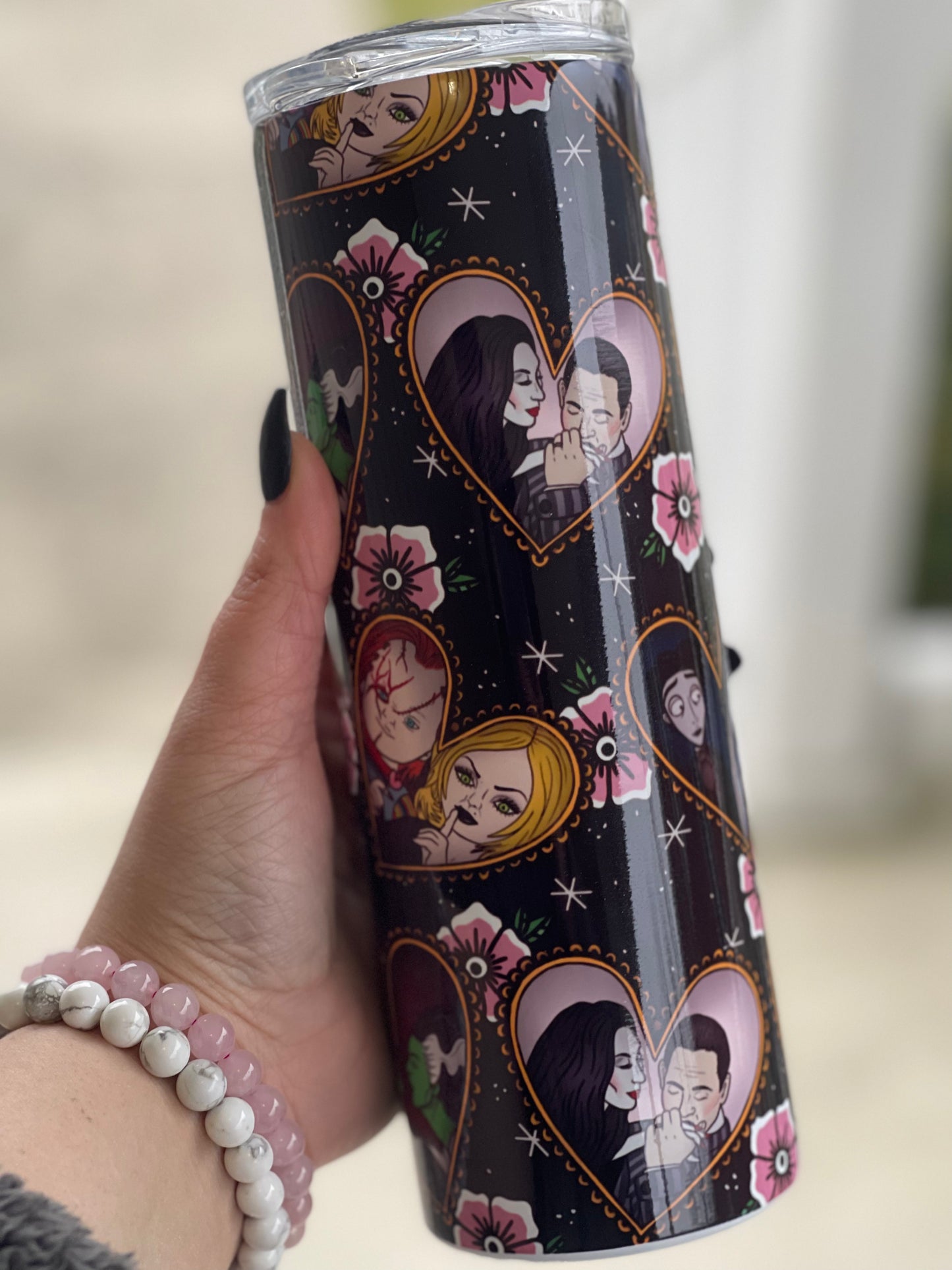 Horror Hearts Tumbler