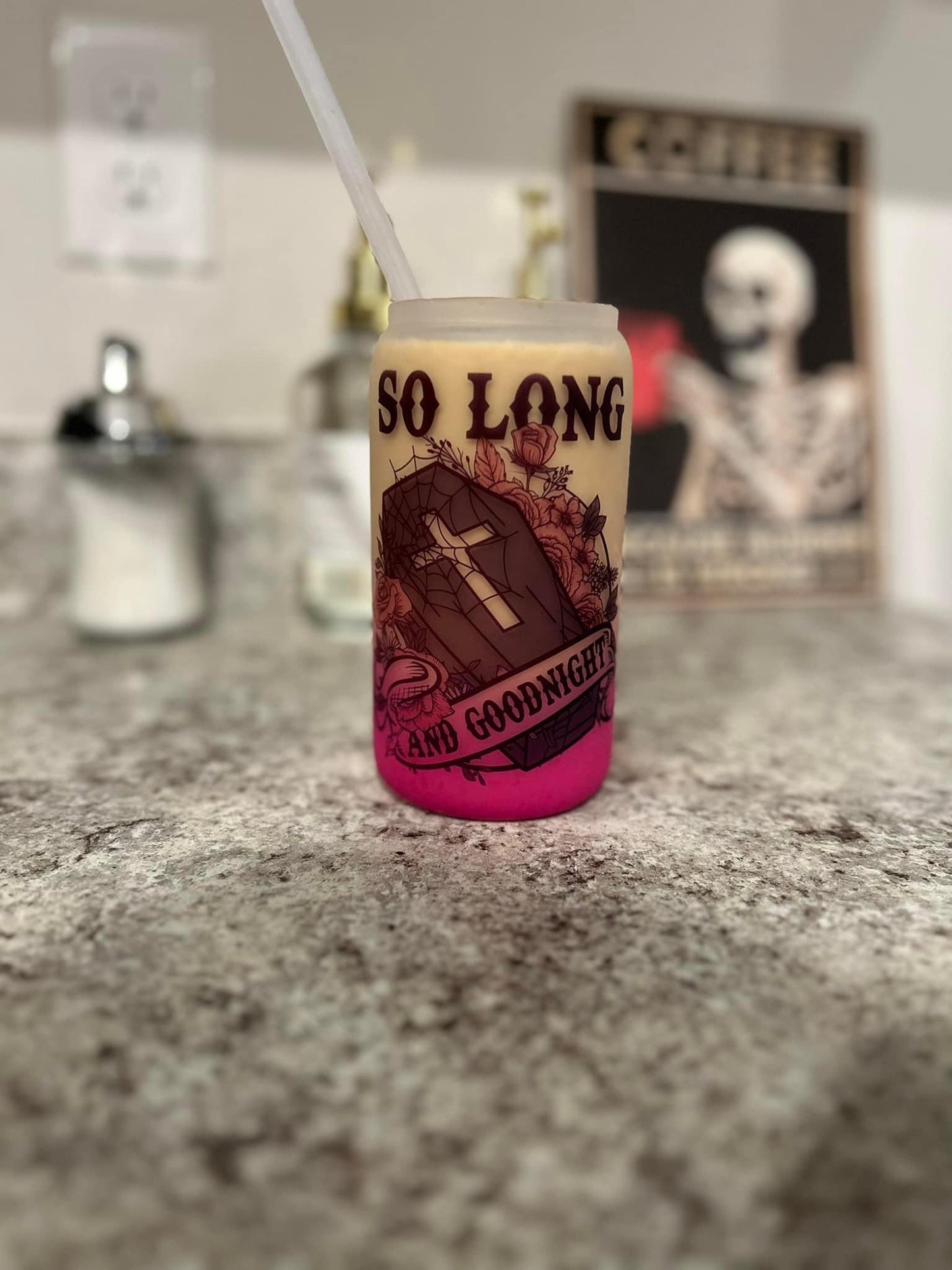 Custom Can Glass/Water Bottle