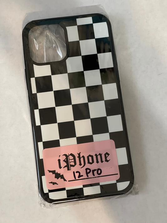 Checkers iPhone 12 Pro case