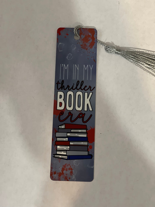 Thriller Book Era Bookmark