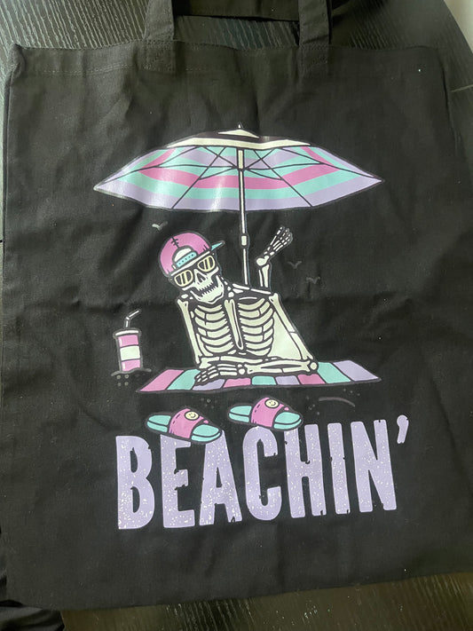Beachin Tote Bag