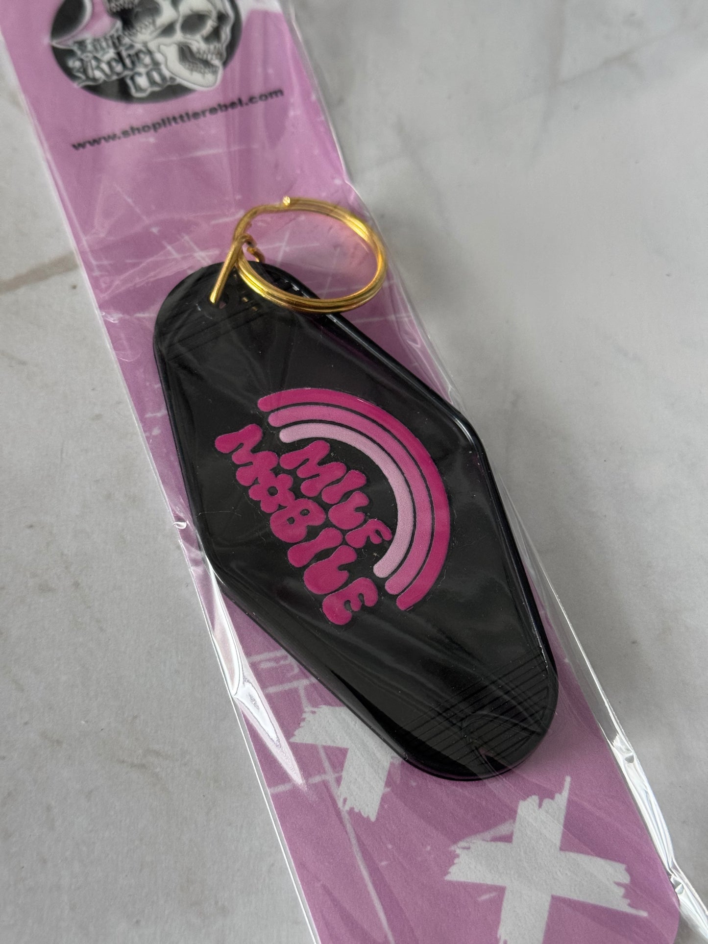 MILF Mobile Motel Keychain