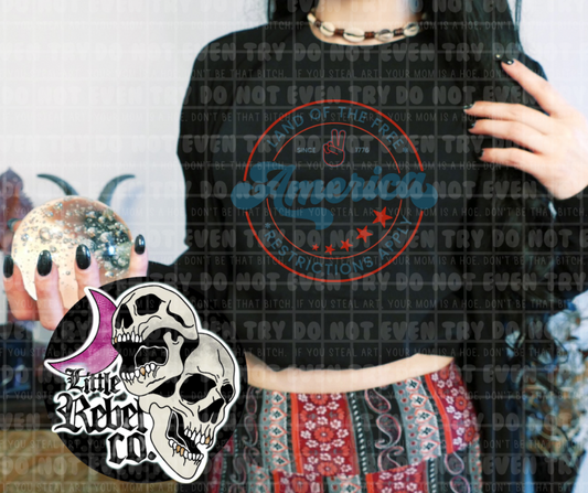Restrictions Apply Tee