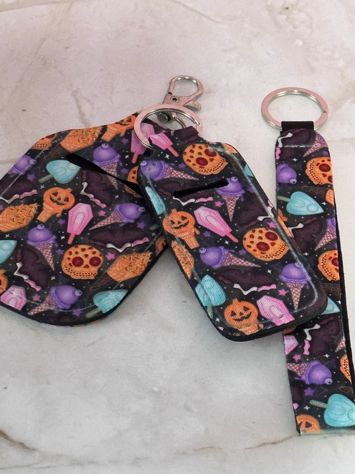 Spooky Ice Cream Keychain Set