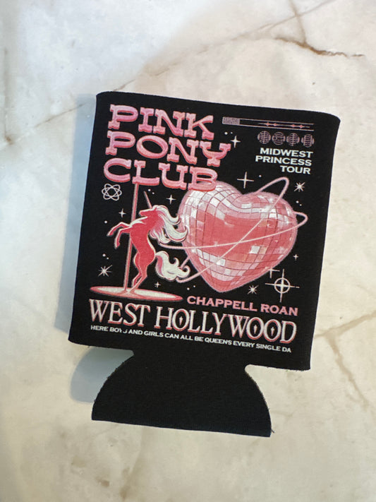 Pink Pony Koozie