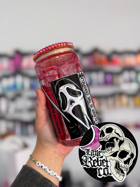 Ghost Books Snowglobe Can Glass