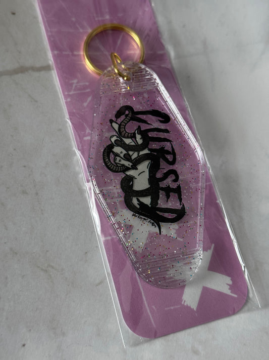 Cursed Motel Keychain