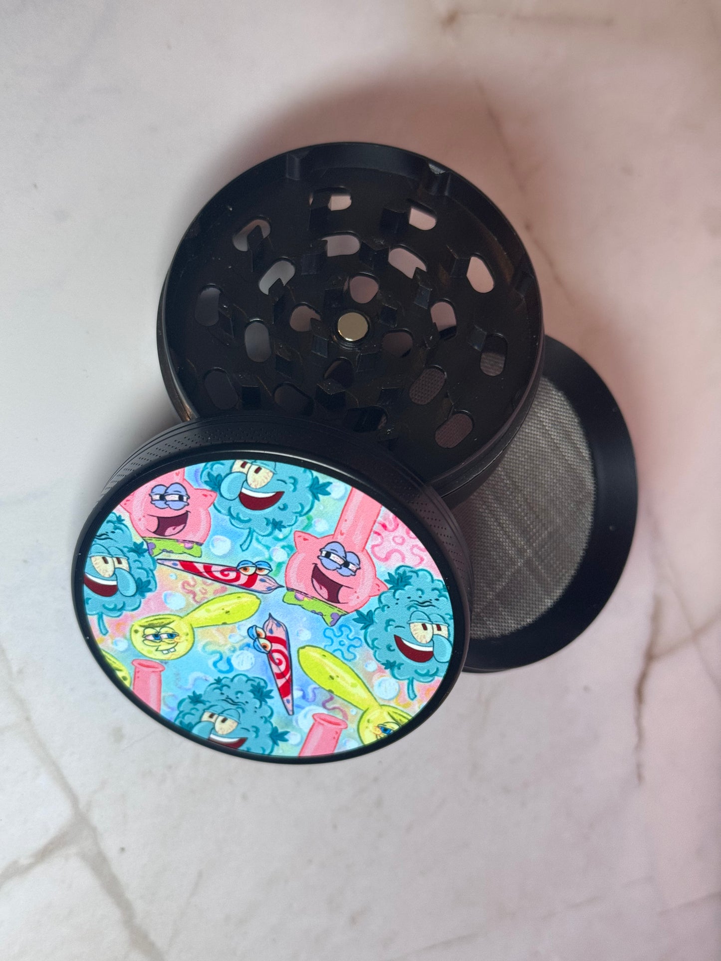 Sponge Bong Herb Grinder
