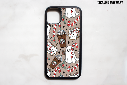 Peppermint Mocha Ghosties Phone Case