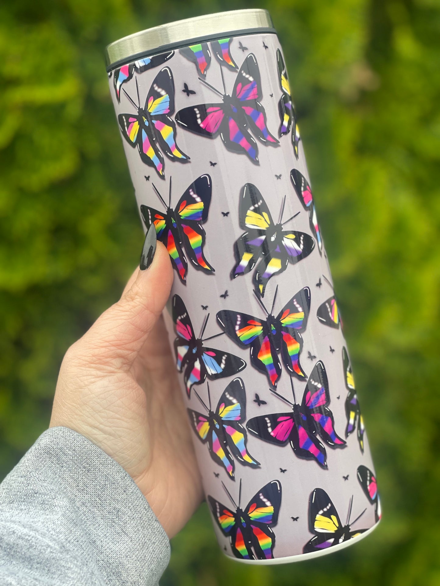 Pride Butterfly Tumbler