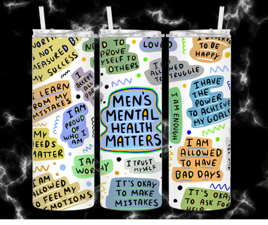 Men’s Mental Health Tumbler