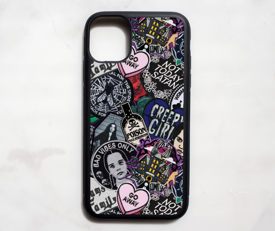 Spooky Girl Patches Case