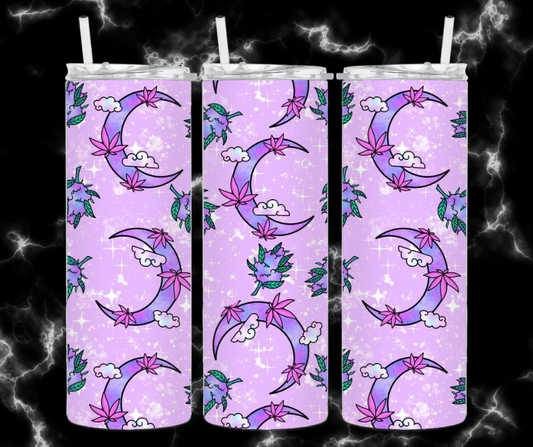 Moon Flowers Tumbler
